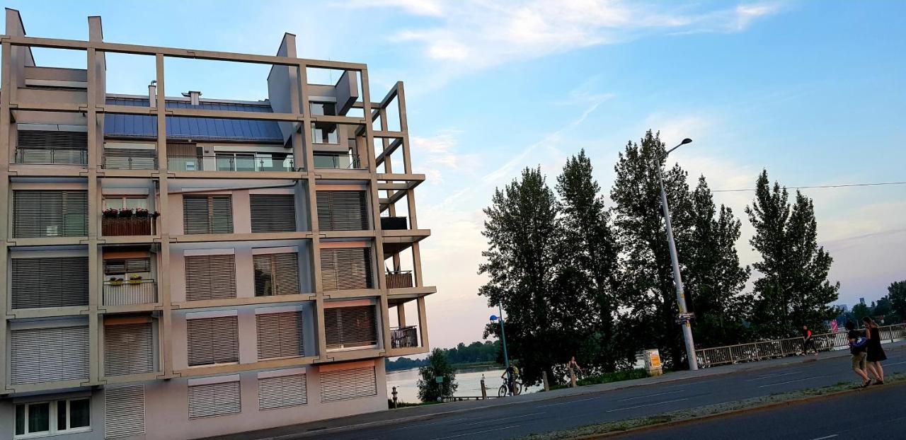 Trendy Danube Apartment - Close To Un Wien Eksteriør bilde