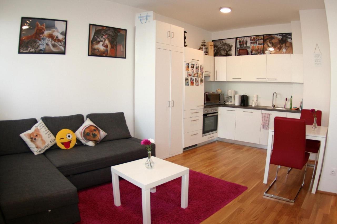 Trendy Danube Apartment - Close To Un Wien Eksteriør bilde